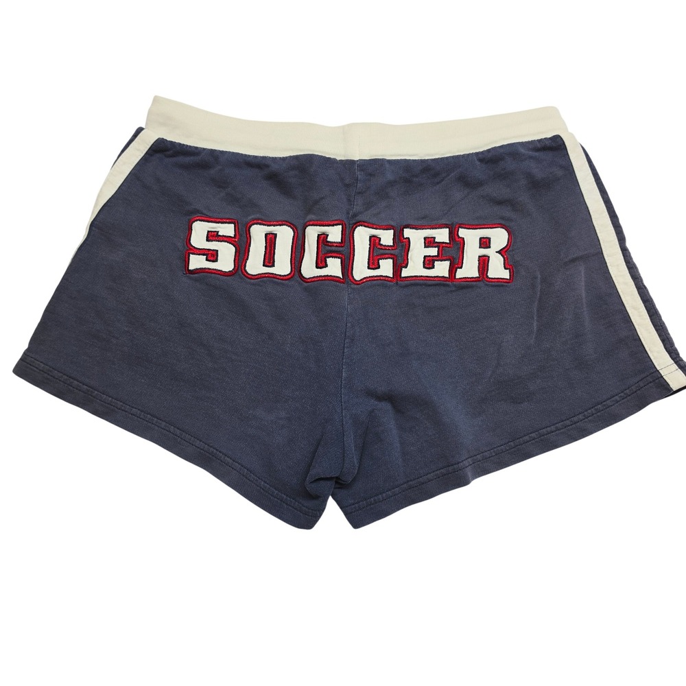 Limited Too Soccer Shorts Kids Size 14 Navy Blue Vintage Y2K Athletic Lounge